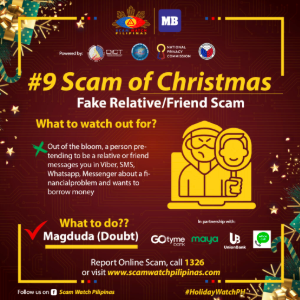 Holiday scam poster 9
